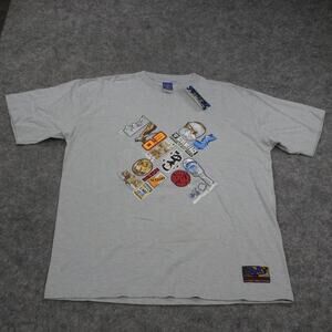 Give Me Face T‎ Shirt Mens XL Hip Hop Short Sleeve Gray Graphic Vintage 2005